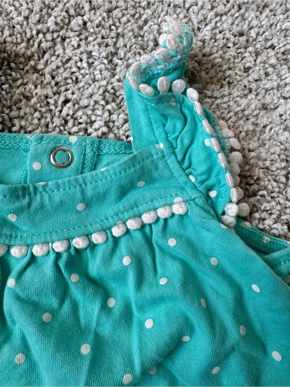 Carters Baby Girl Outfit Bundle Floral Romper | Summer Clothes Lot 3 months